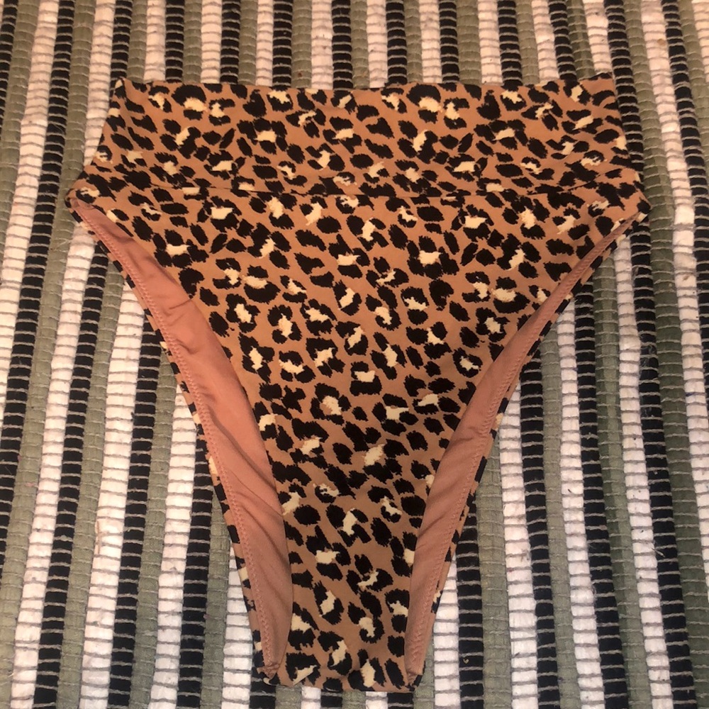 Cheetah Bathing Suit Bottoms
